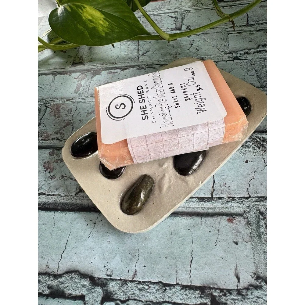 Handmade soap dish